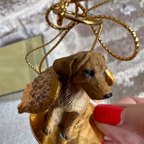 Rhodesian Ridgeback Ornament Christmas Dog Angel - Picture 3 of 6